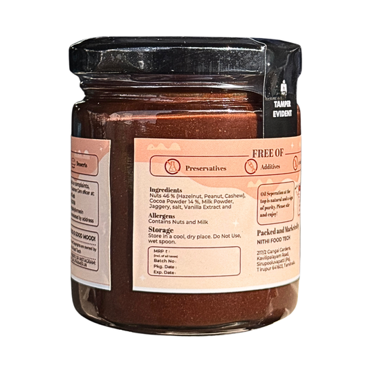 Choco Nutty Spread For Kids 200g- Sweetened with Jaggery