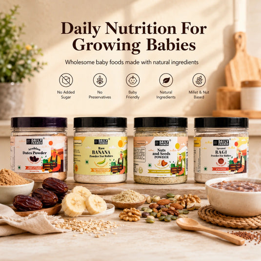 Baby Boost Starter Pack All in one – The Perfect First Nutrition Bundle for Growing Babies