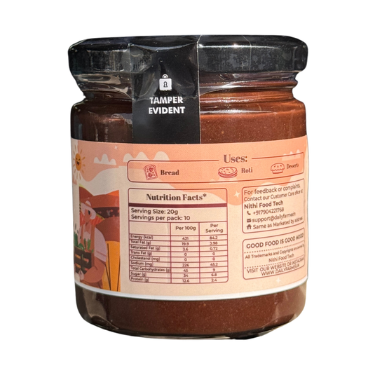 Choco Nutty Spread For Kids 200g- Sweetened with Jaggery