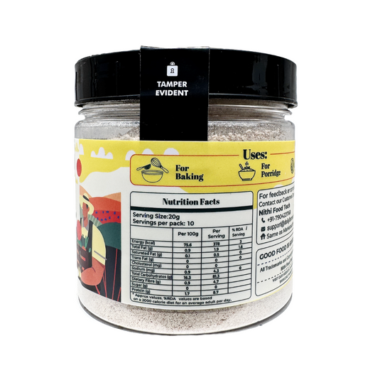 Dates Powder & Sprouted Ragi Powder Combo- for Strong Bones