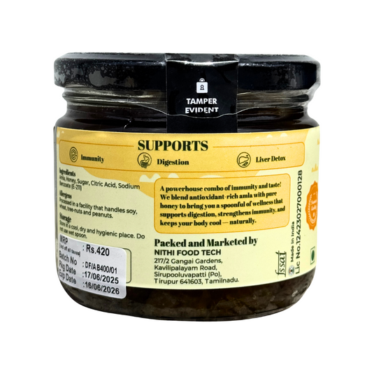 Amla Bites in Honey – Ayurvedic Superfood with Vitamin C & Antioxidants